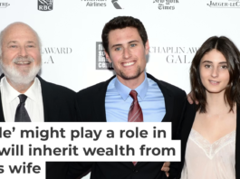 Michele Singer Reiner and Rob Reiner pose with their children, Jake, Romy and Nick, far right, at a 2014 gala. Michael Loccisano/Getty Images
